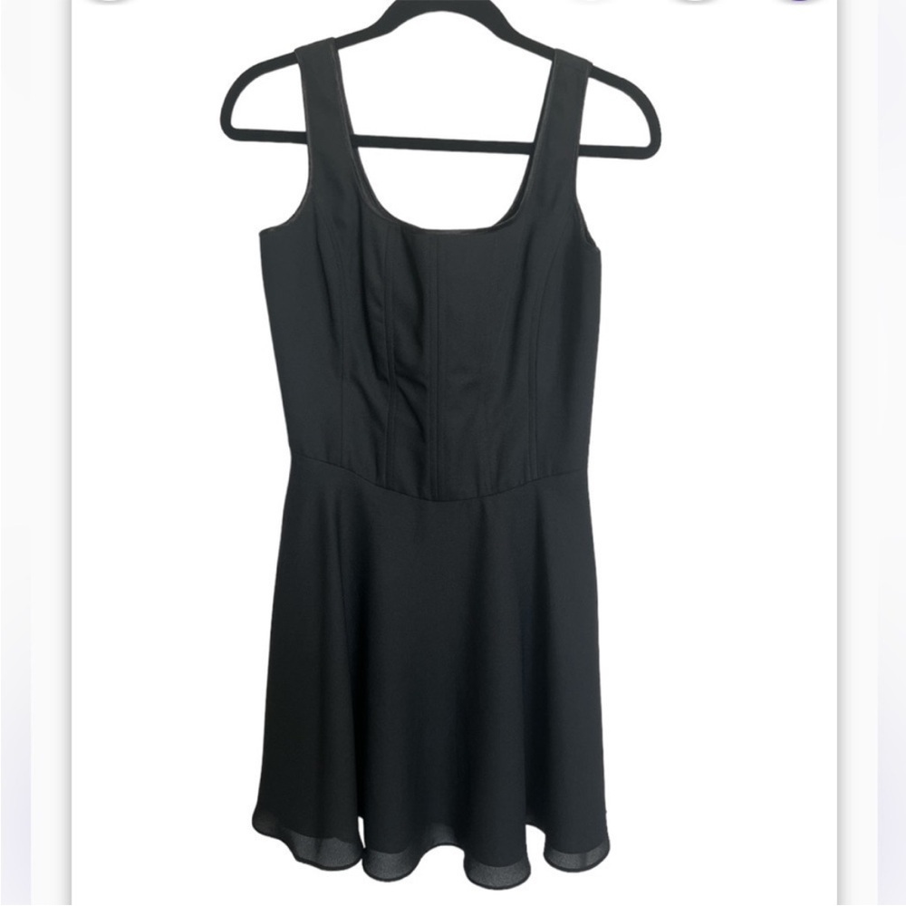 Vintage Ann Taylor Corset Little Black Dress